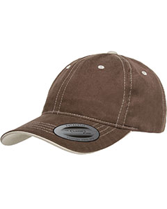 Yupoong Y6161 - Drop Ship Brushed Twill with Transvisor Dad Hat